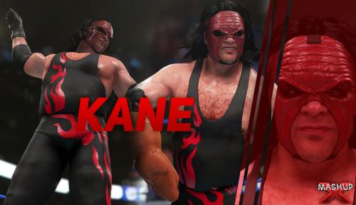 JoeMashups' 2K19 Kane Mod vs WWE 2K22 Kane : r/WWEGames