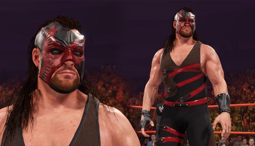 JoeMashups' 2K19 Kane Mod vs WWE 2K22 Kane : r/WWEGames