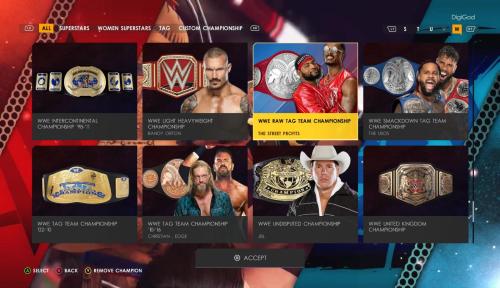 WWE 2K22 MENU MOD (NBA STYLE)