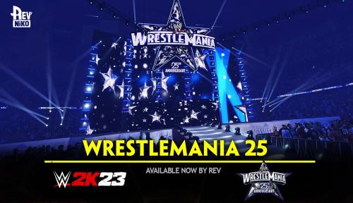 WRESTLEMANIA 40 STAGE CONCEPT FOR WWE 2K23