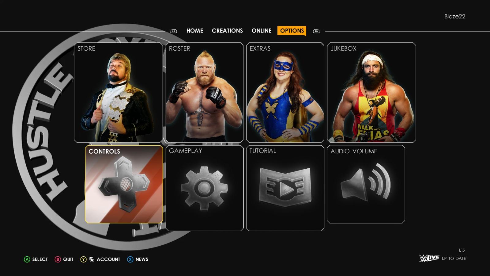 WWE 2K22 Mobile  Android Main Menu & Roster CONCEPT 