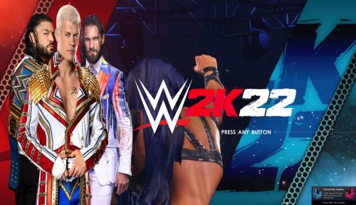 WWE 2K22 MENU MOD (NBA STYLE)