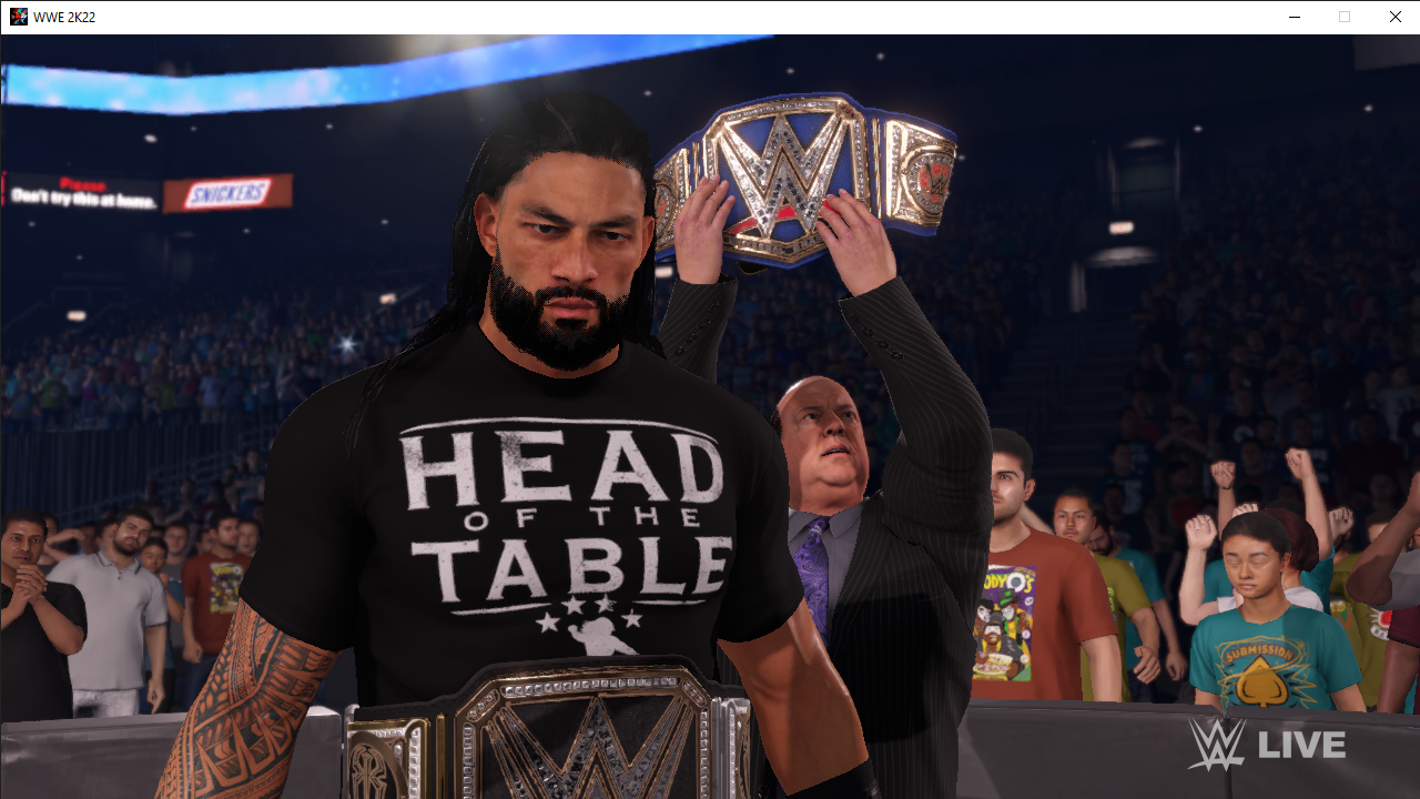 WWE 2K22 - Roman Reigns & Brock Lesnar Mods! (PC Mods) 