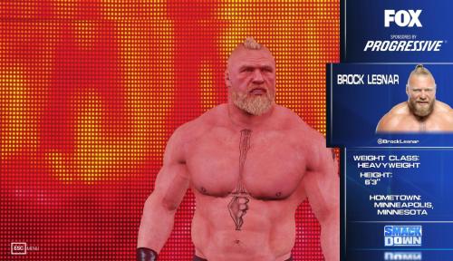 WWE 2K22 BROCK LESNAR MOD, MAKING BROCK LESNAR MOD WWE 2K22