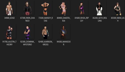 WWE 2K22 MENU MOD (NBA STYLE)