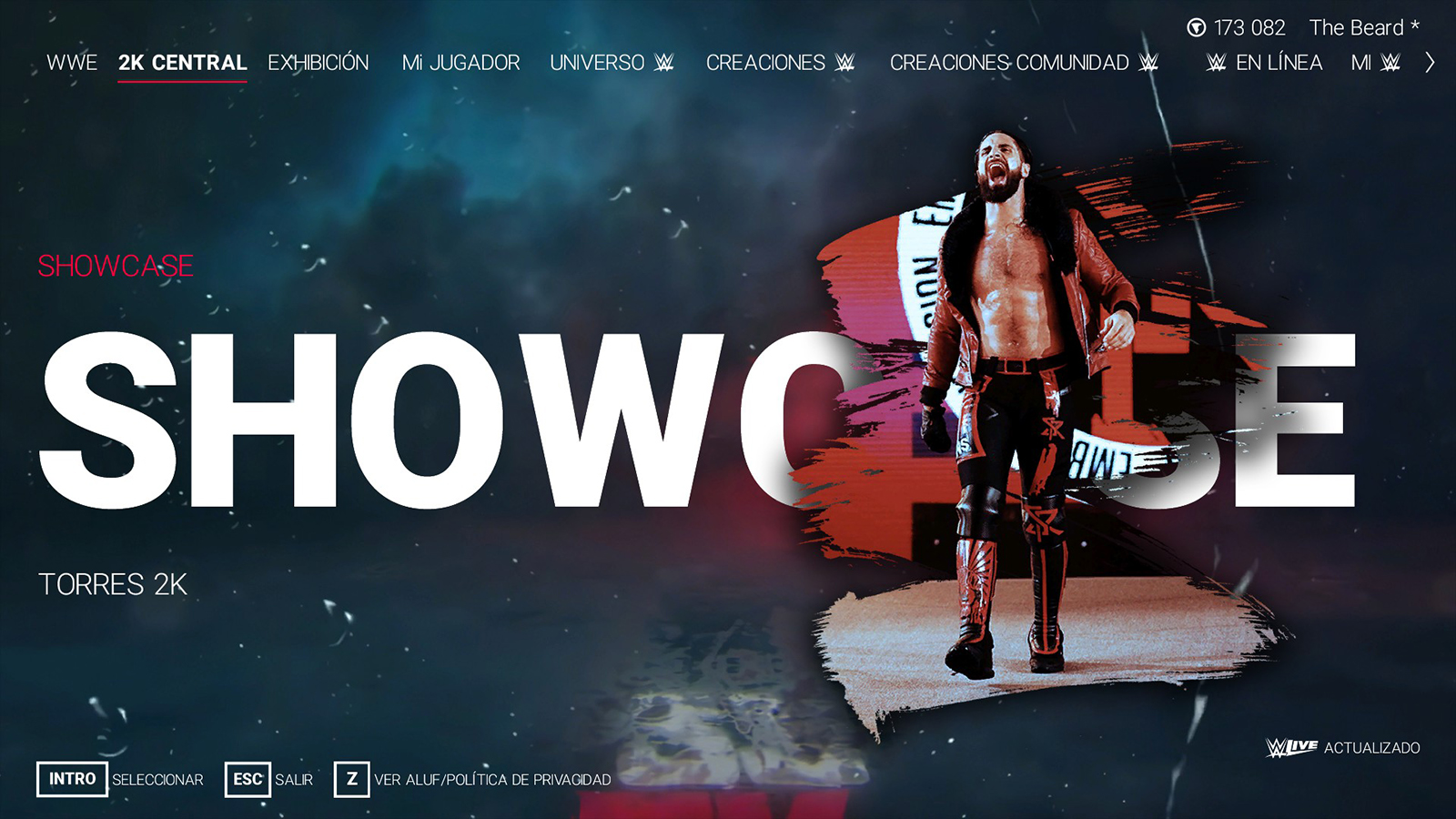 WWE 2K22 Menu Mod V1