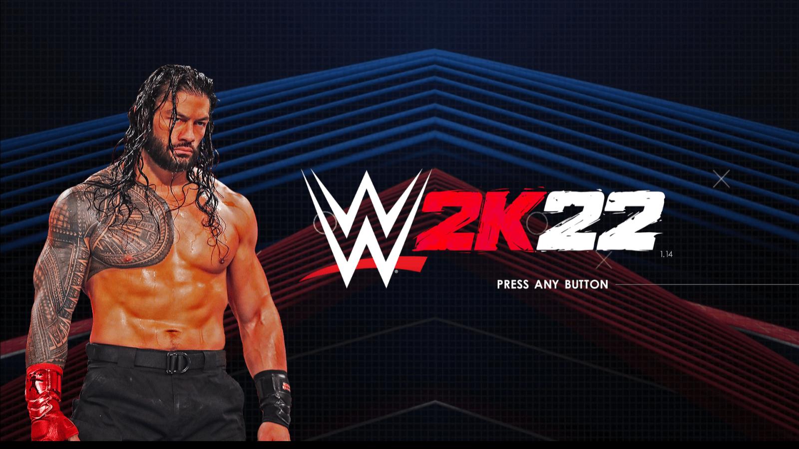 WWE 2K22 Menu Mod V1