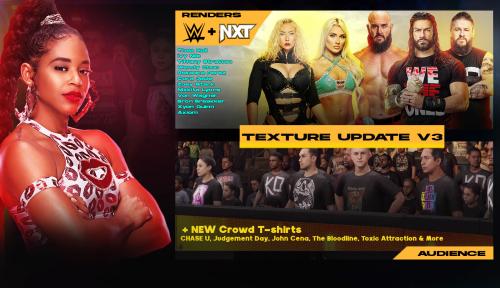 WWE 2K22 TEXTURE UPDATE V1