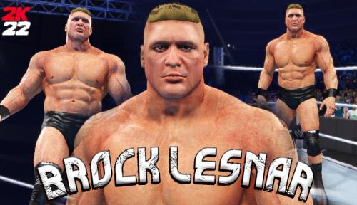 WWE 2K22 BROCK LESNAR MOD, MAKING BROCK LESNAR MOD WWE 2K22