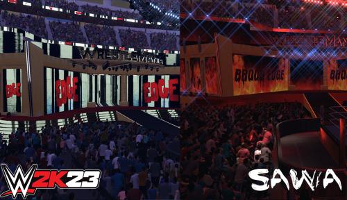 WWE 2K22 - Edge22 Gameplay, New WWE 2K22 Mods 