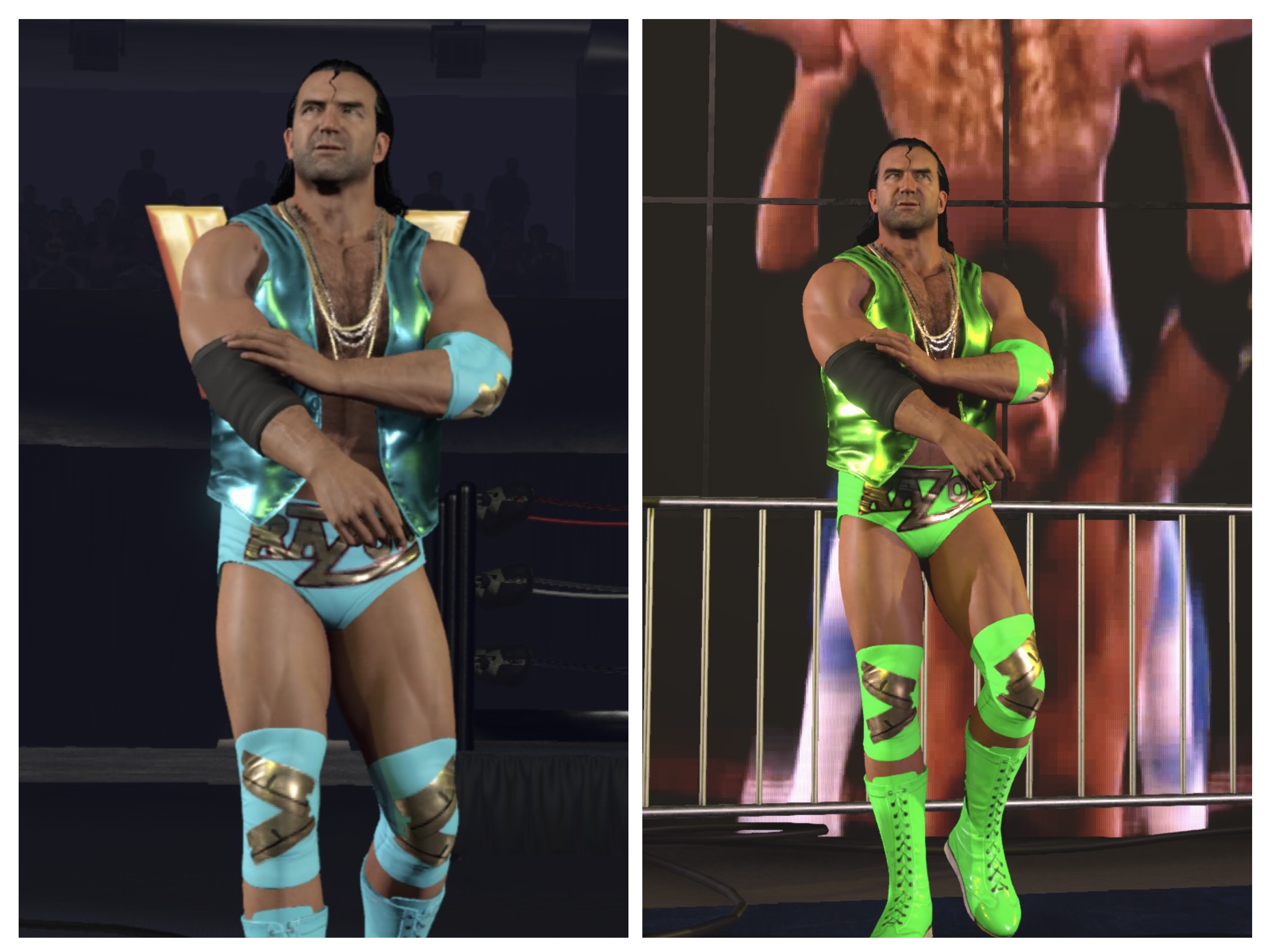 Wwe Razor Ramon Attire Pro Wrestling Mods