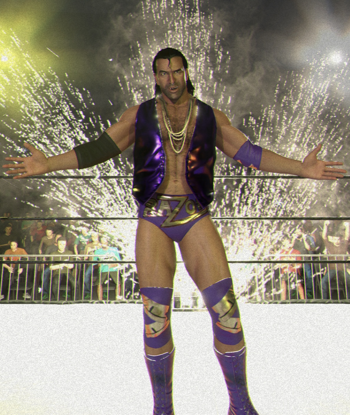 Wwe Razor Ramon Attire Pro Wrestling Mods
